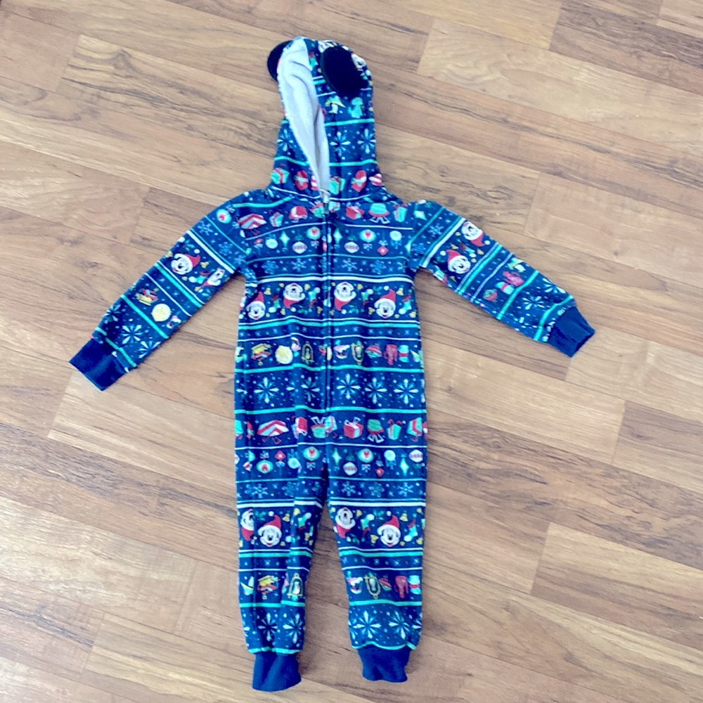 Mickey Mouse fleece pajamas